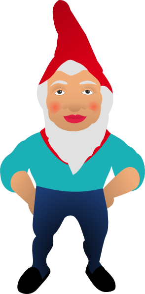 Garden Gnome Clip Art - vector clip art online ...