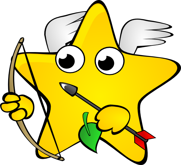 Shooting Star clip art - vector clip art online, royalty free ...