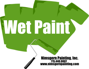 Wet Paint Sign Clip Art - vector clip art online ...