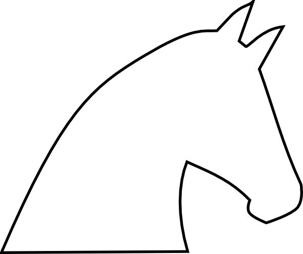 Outline Of Horse Head - ClipArt Best