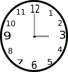 Clock clip art - vector clip art online, royalty free & public domain