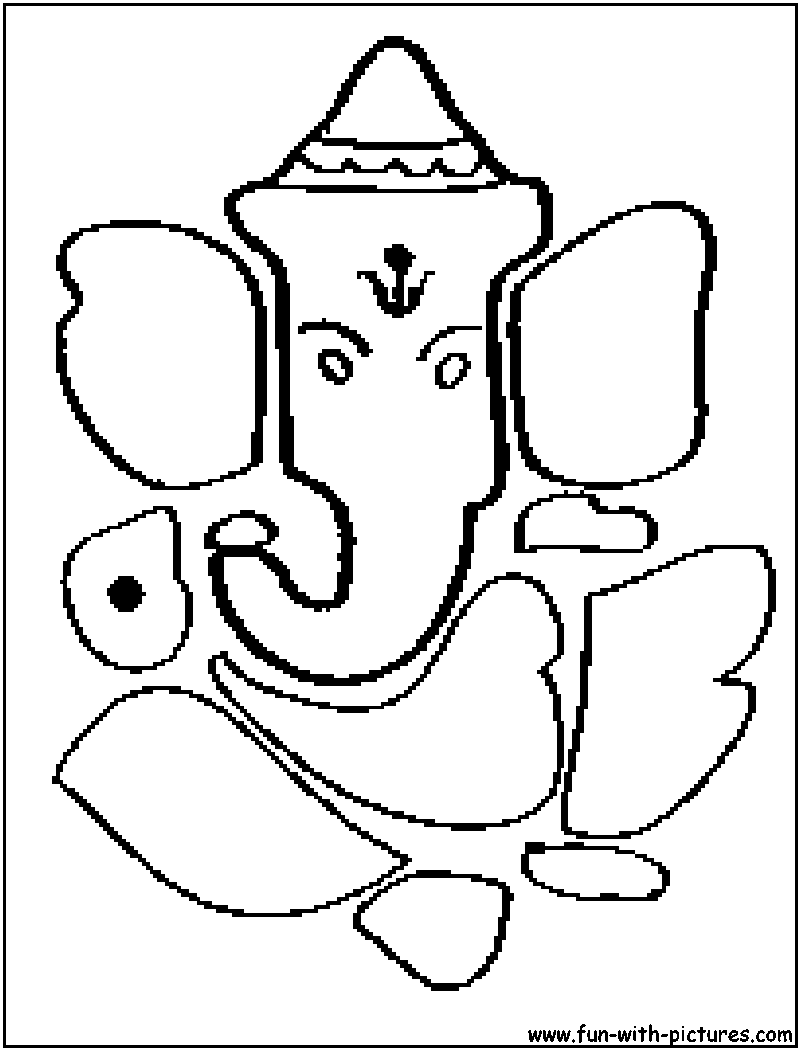 Hindu Coloring Pages - Free Printable Colouring Pages for kids to ...