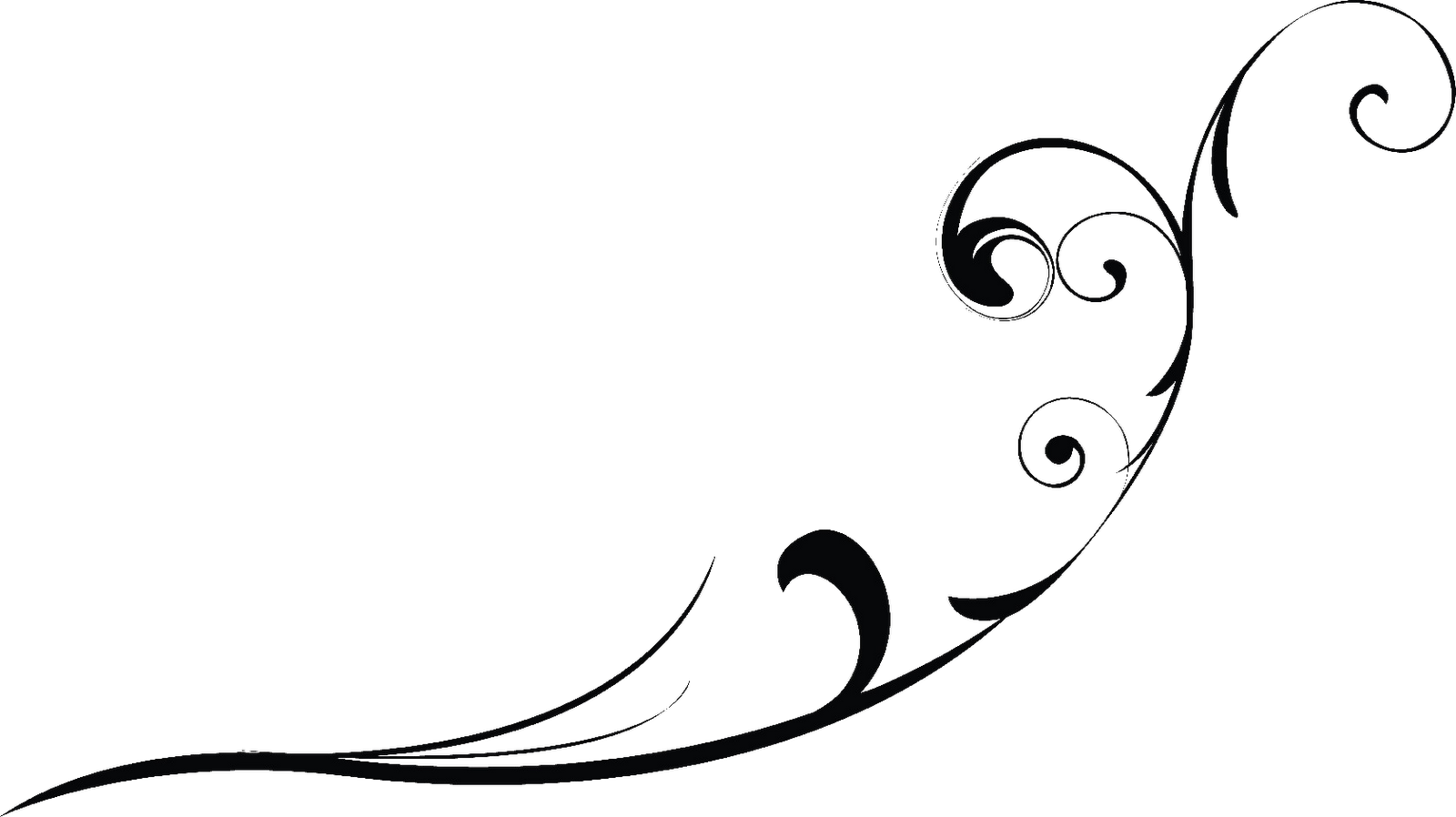 Gold Swirly Lines Clipart