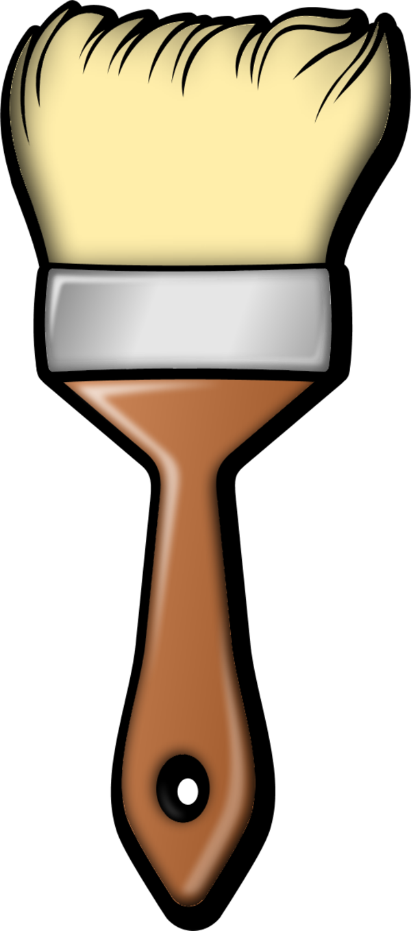 Cartoon Paint Brush