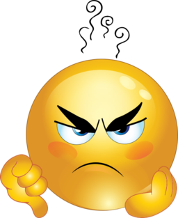Thumbs Down Angry Facebook Chat Code