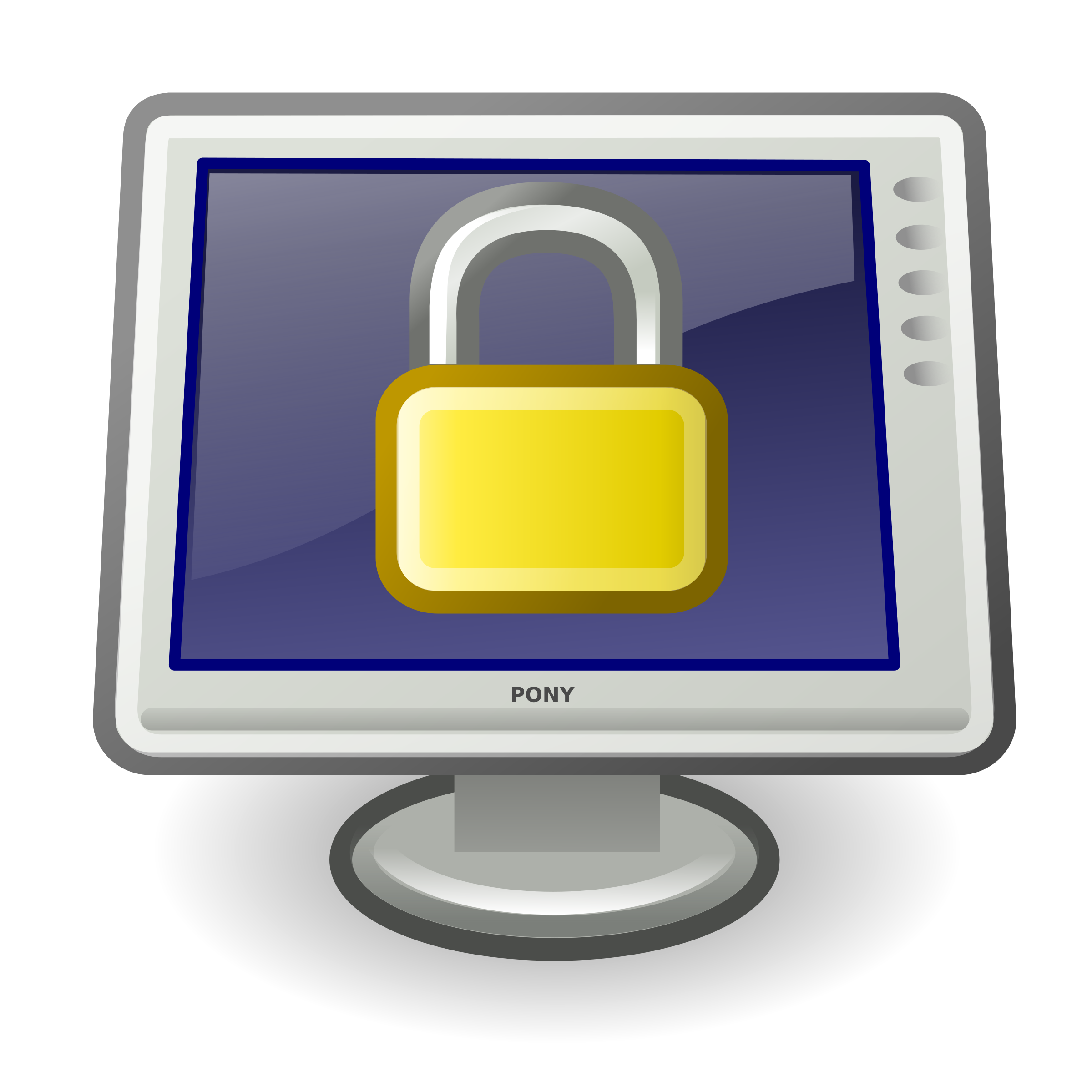 Clipart - tango system lock screen