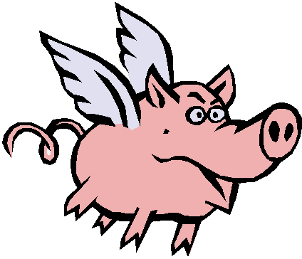 Flying Pig | Free Download Clip Art | Free Clip Art | on Clipart ...