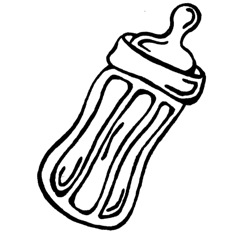 Baby Bottle Drawings - ClipArt Best