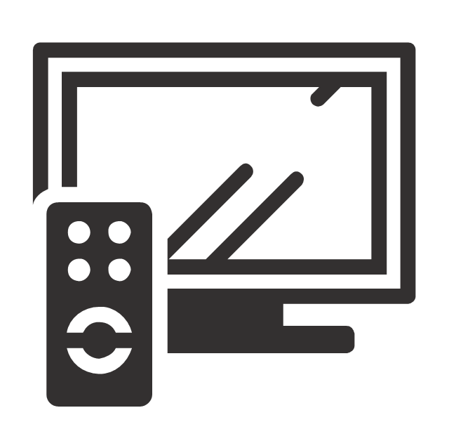 TV, Photo and Video - Vector stencils library | Design elements ...