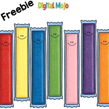 Cover pages, Popsicles and Orange pink