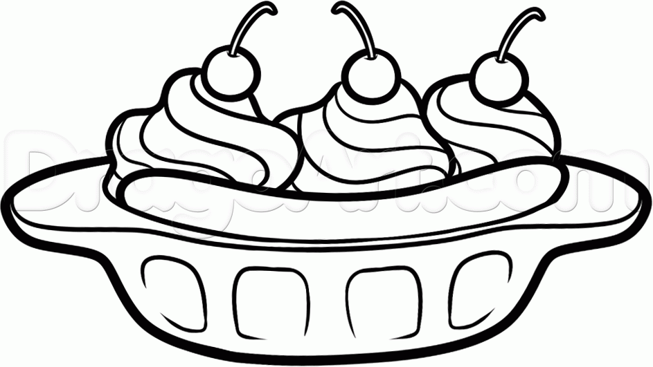Banana Split Clipart