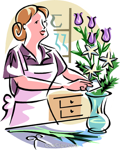 Florist clipart