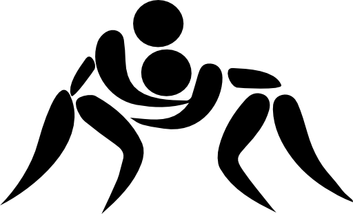 Wrestling- Vector Clipart