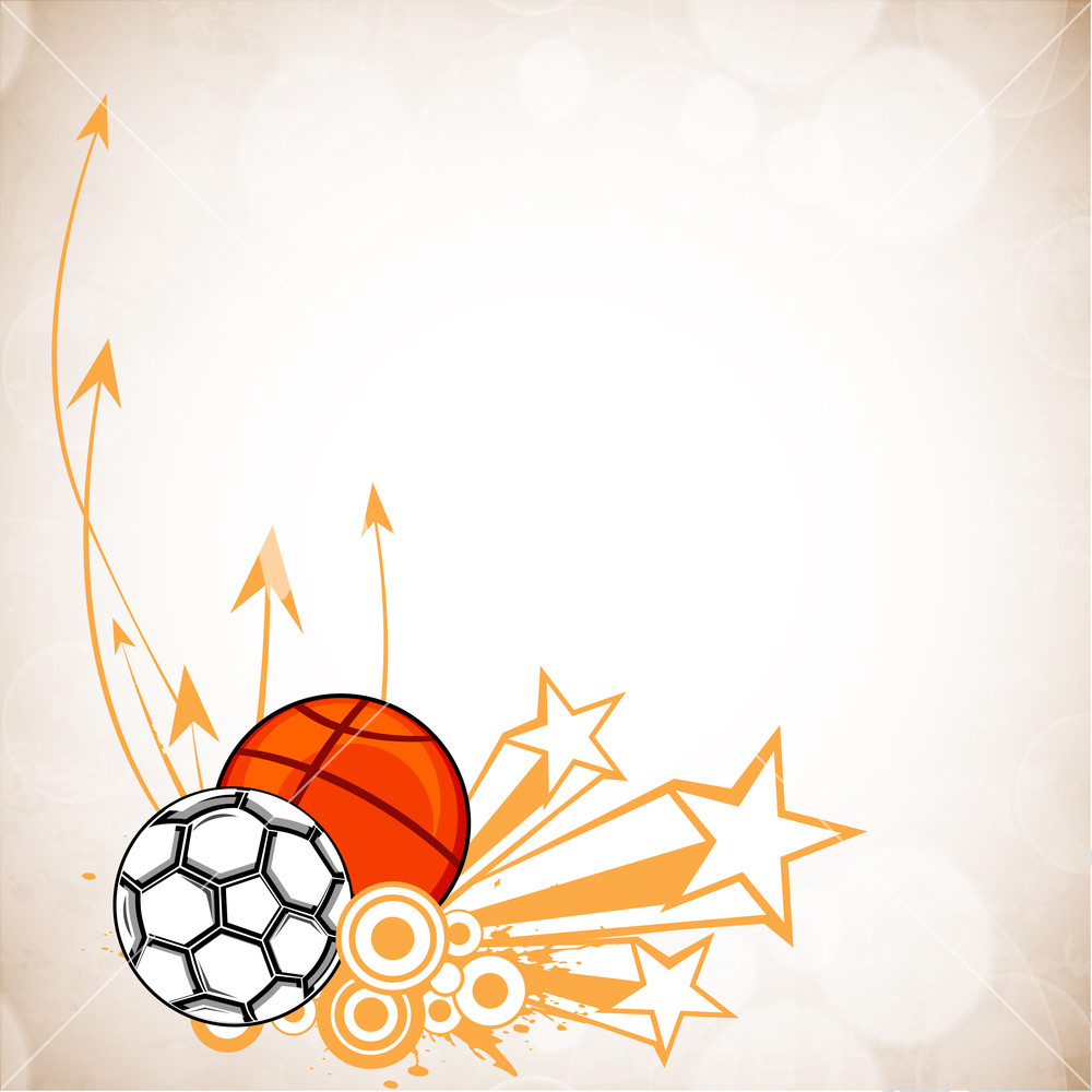 Abstract Sports Background.