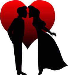 Kiss clipart animated
