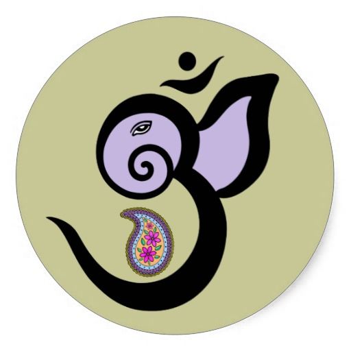 Om Ganesh | Om Tattoo Design, Hamsa ...