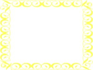 Yellow Border Clipart