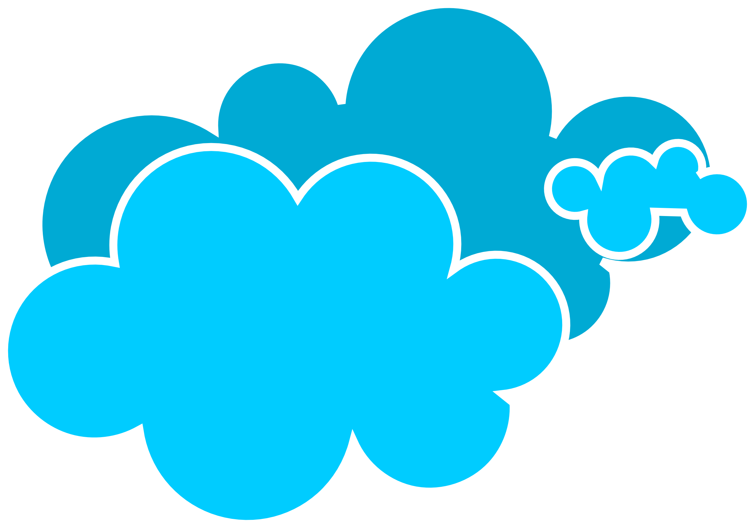 Clouds Clip Art - Tumundografico
