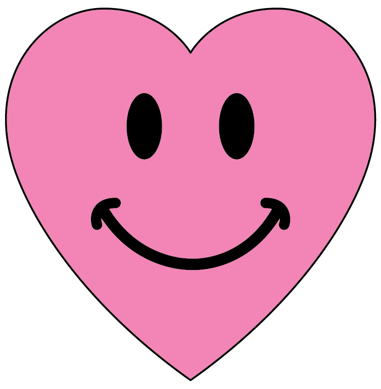Heart, Smiley faces and Heart smiley