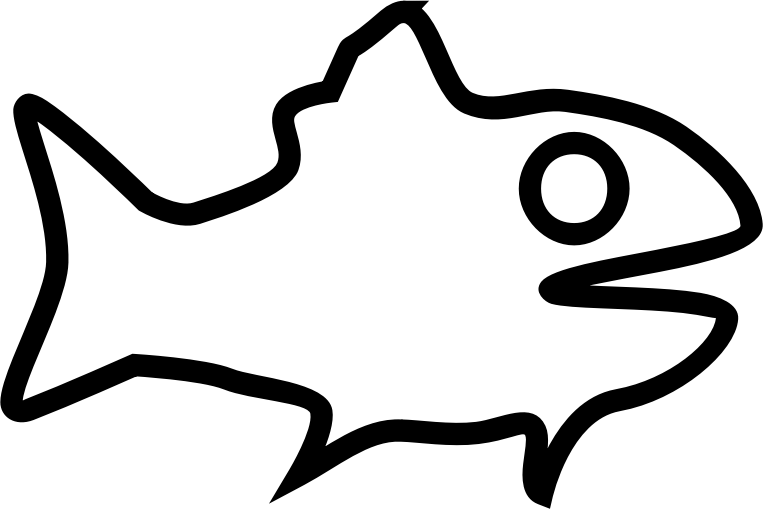 Clipart - Fish Outline