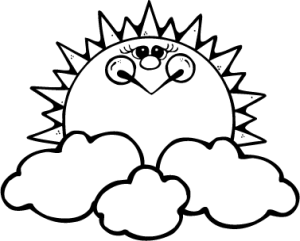 coloring-page-of-smiling-sun- ...