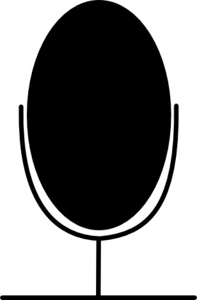 Microphone Symbol clip art Free vector in Open office drawing svg ...
