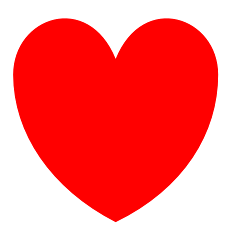 Simple Heart Drawing
