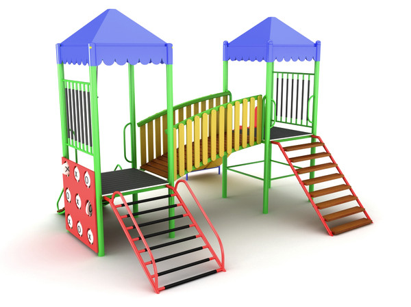 3D max playground ground tunnel