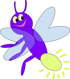 My Purple Firefly clip art - vector clip art online, royalty free ...