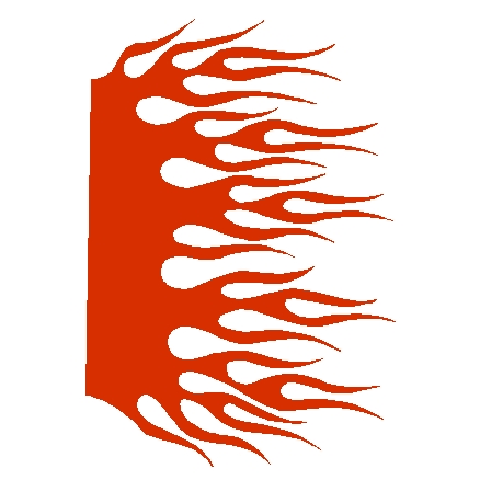 Flame Decal Designs, flame decals, flame stickers, fire tribal ...