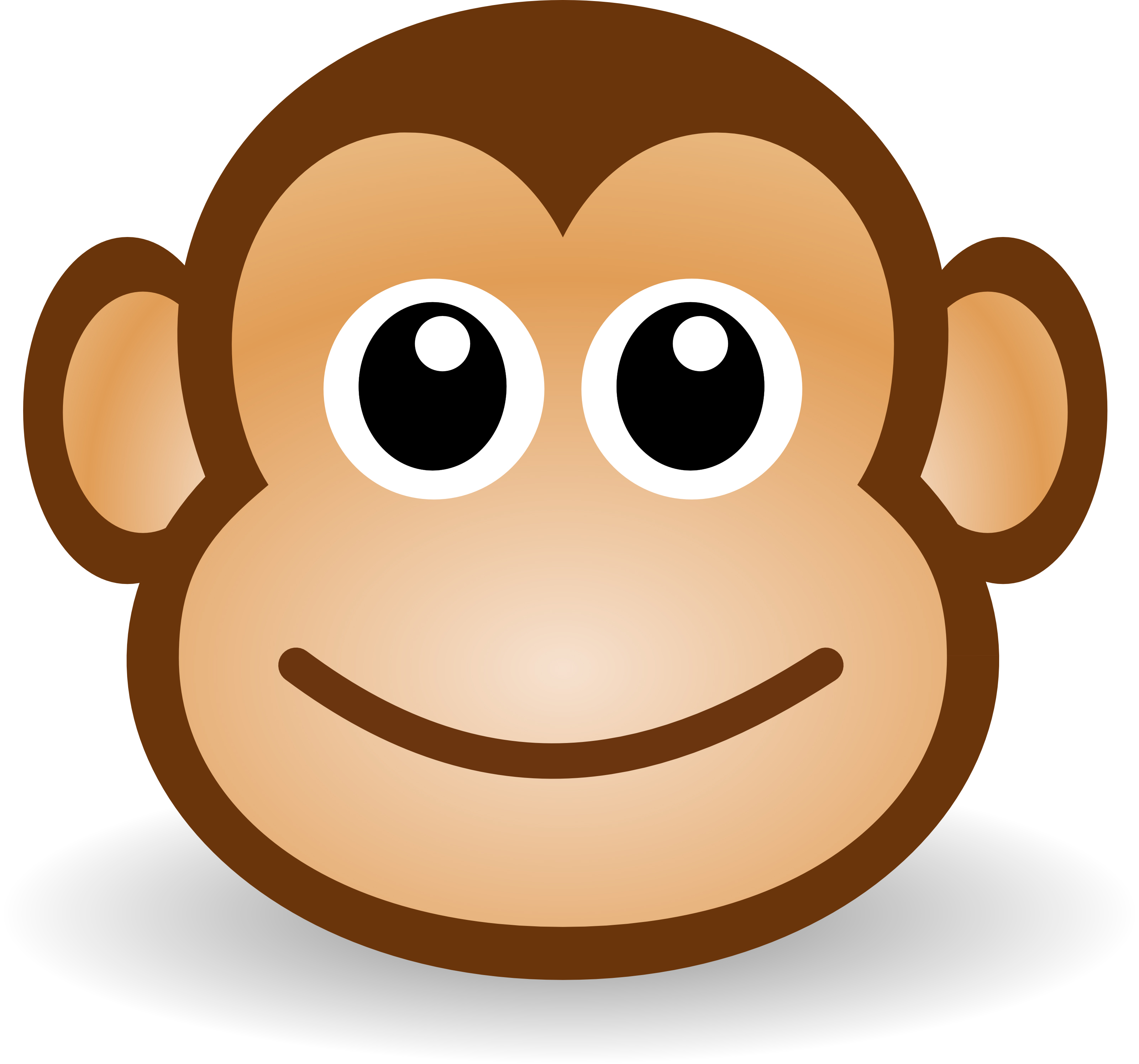 clip art of monkey