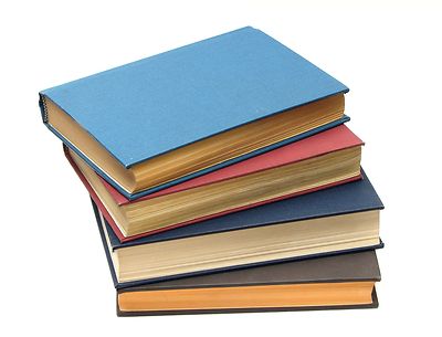 Free Stock Photos | A Stack Of Books Isolated On A White ...