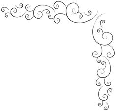 Wedding Corner Border Clipart - Cilento