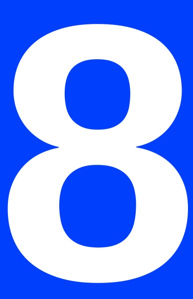 Number 8 Cake Ideas and Designs