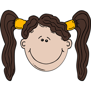Cartoon Pigtails - ClipArt Best