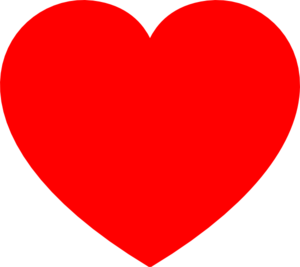 clip art red hearts