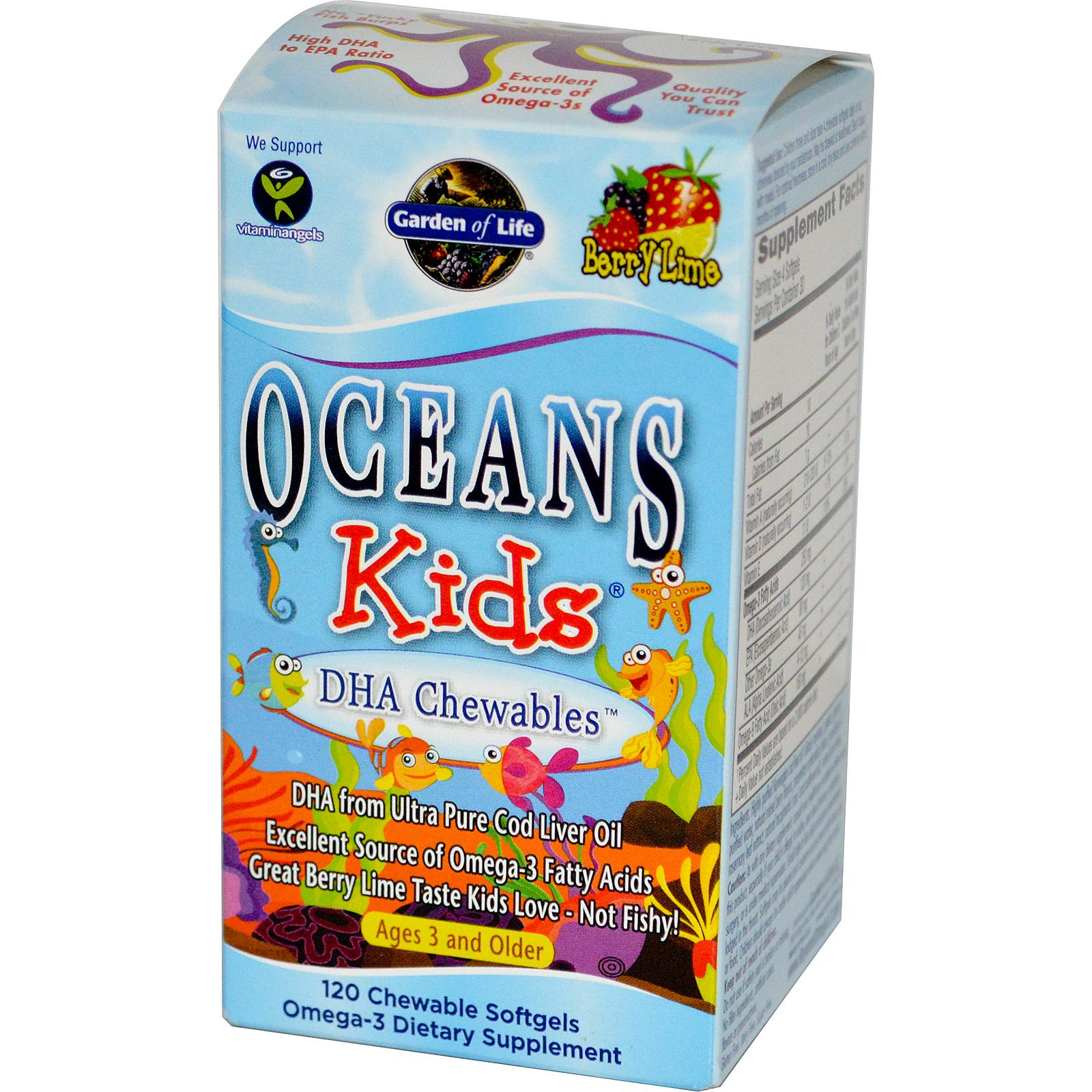 iHerb.com - Customer Reviews -Garden of Life, Oceans Kids, DHA ...