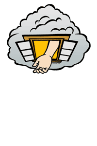 Free LDS Open the Windows of Heaven Clipart