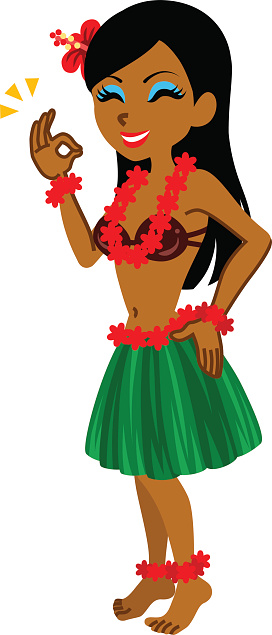 Silhouette Of A Hawaiian Hand Gesture Clip Art, Vector Images ...