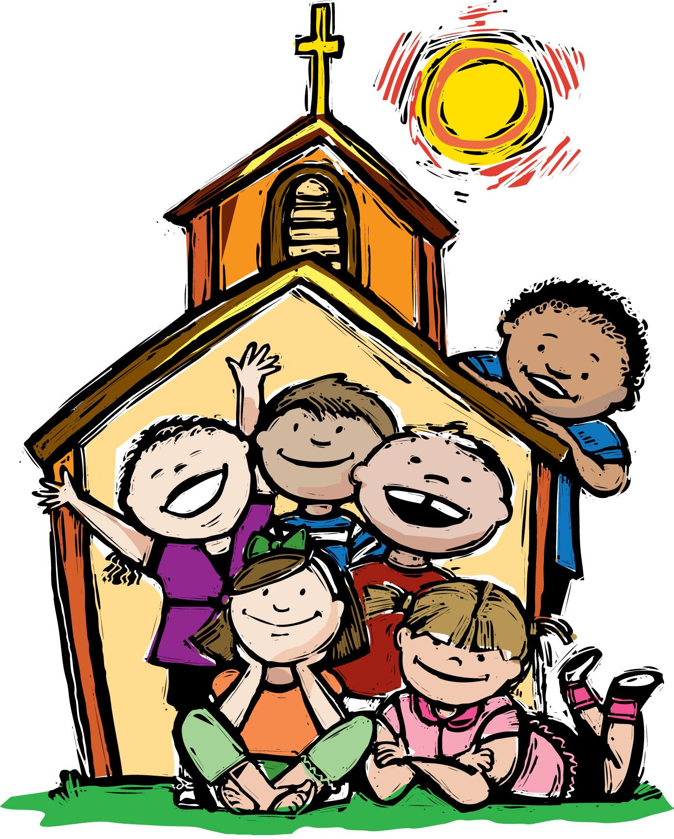 Sunday school clipart children