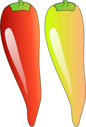Chili pepper vector clip art image #40373