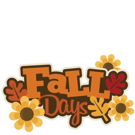 Fall Birthday Clipart