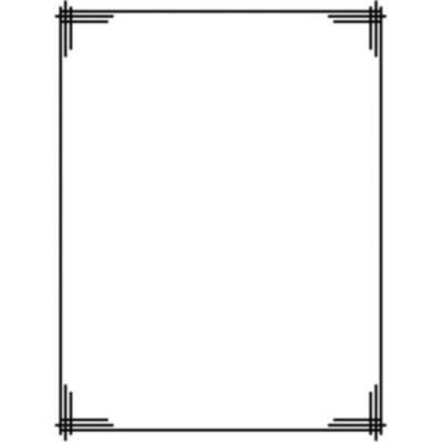 52+ Decorative Line Borders Clip Art