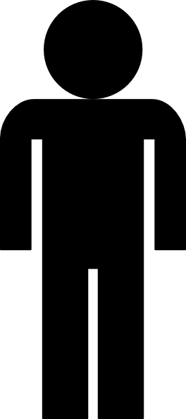 Clipart man symbol