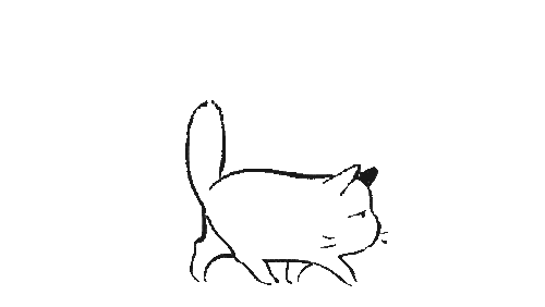 40 Super Cute Animated Cat Kawaii Pixel Art Gifs - Best Animations