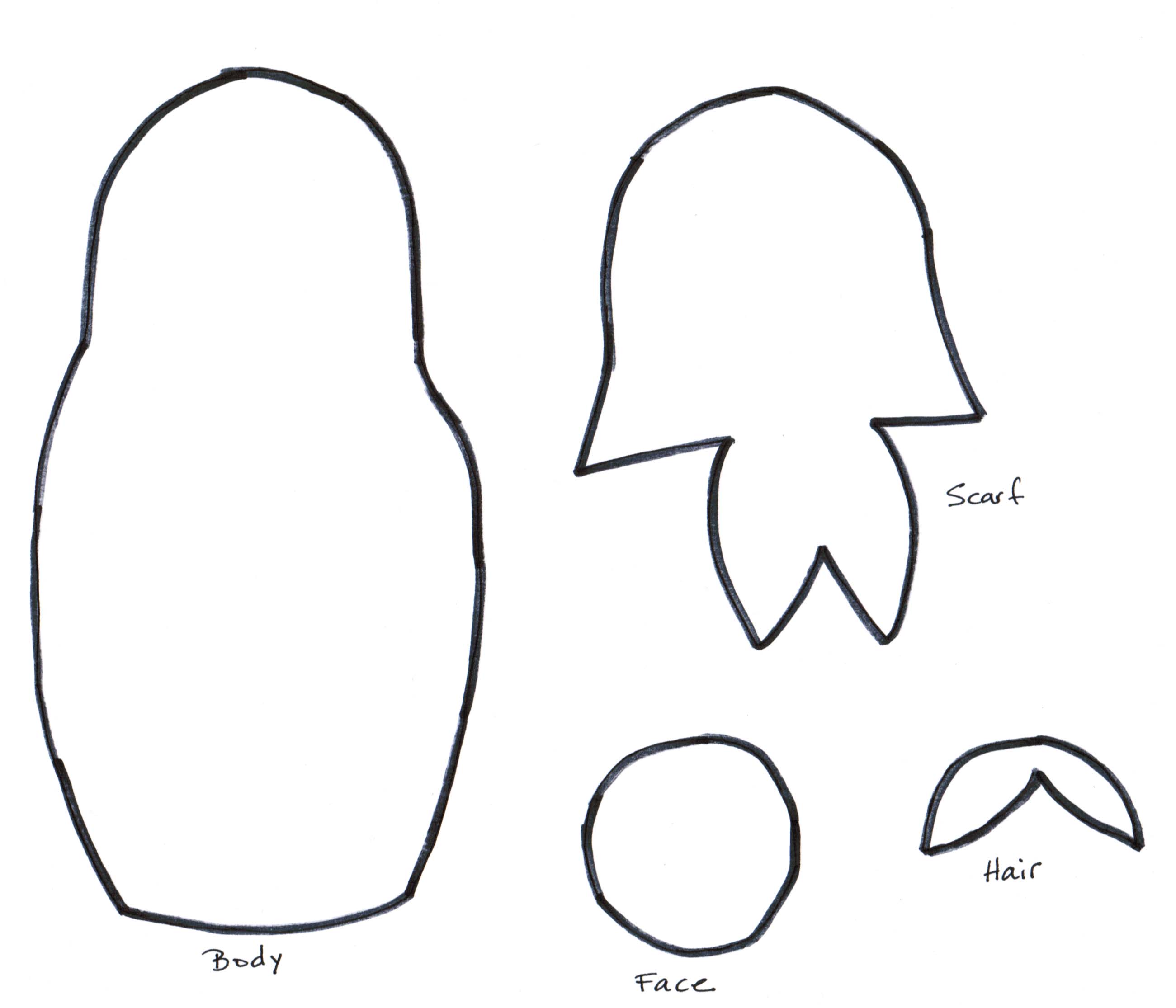 Best Photos of Kindergarten Paper Doll Patterns - Free Paper Doll ...