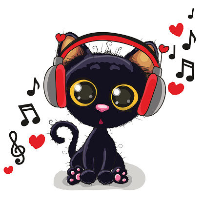 Cartoon Of A Treble Clef With Heart Clip Art, Vector Images ...