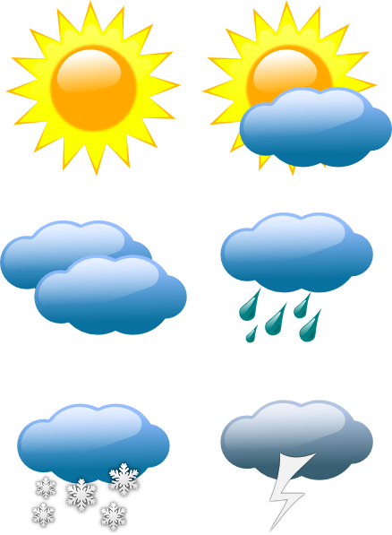 Spring weather clipart