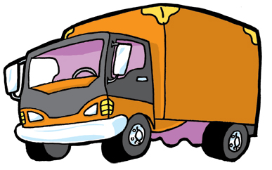 Moving Truck Cartoon | Free Download Clip Art | Free Clip Art | on ...