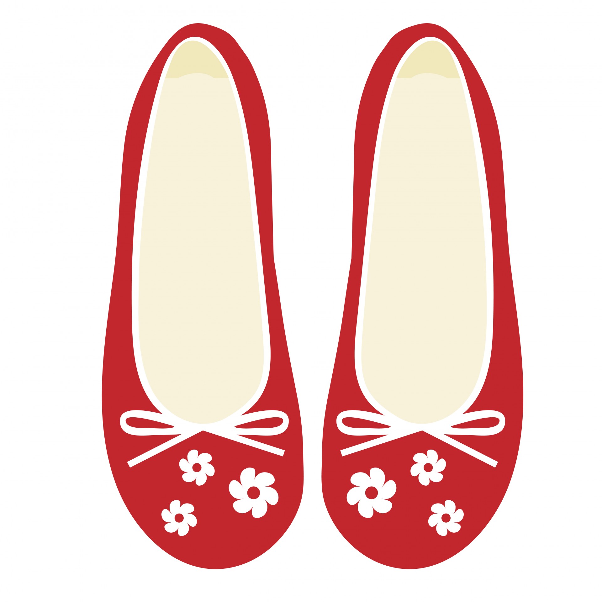 Free cute shoes clipart